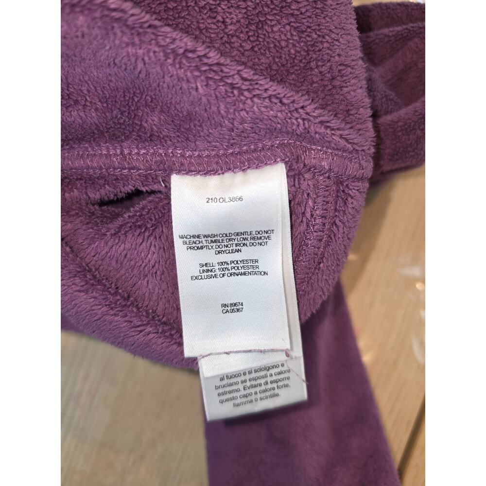 Mountain Hardwear Women's Purple Fleece Full Zip Jacket Size Medium - Picture 9 of 9